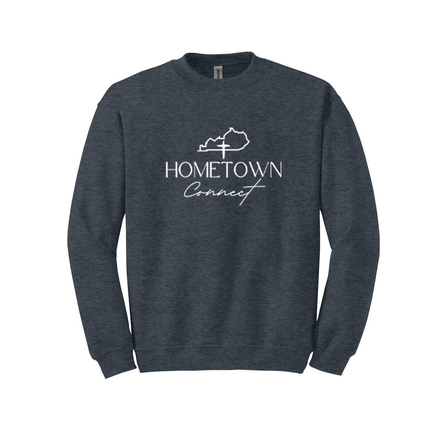 Hometown Connect Gildan Crewneck Sweatshirt