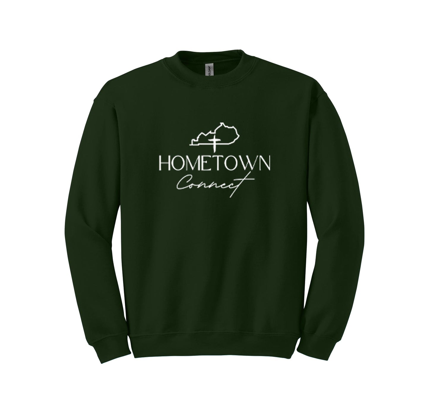 Hometown Connect Gildan Crewneck Sweatshirt