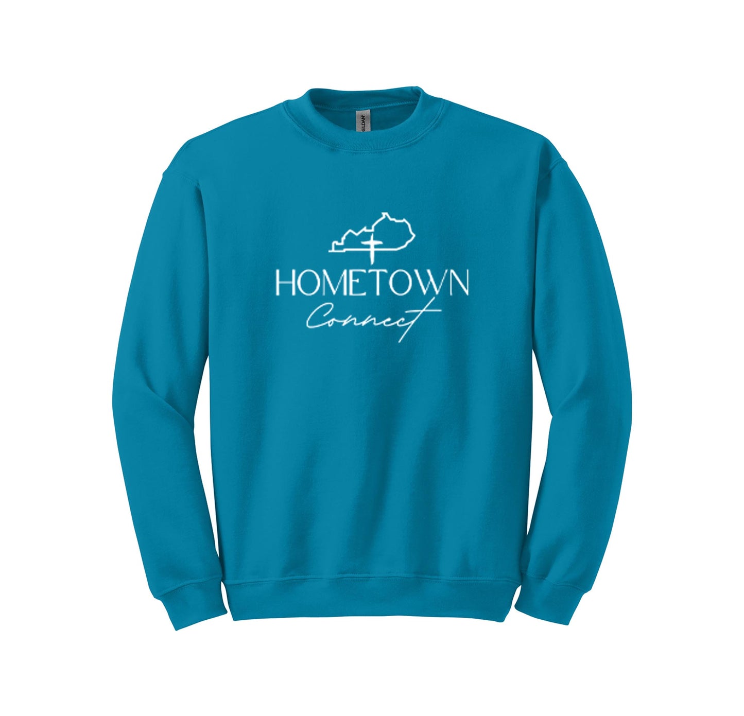 Hometown Connect Gildan Crewneck Sweatshirt