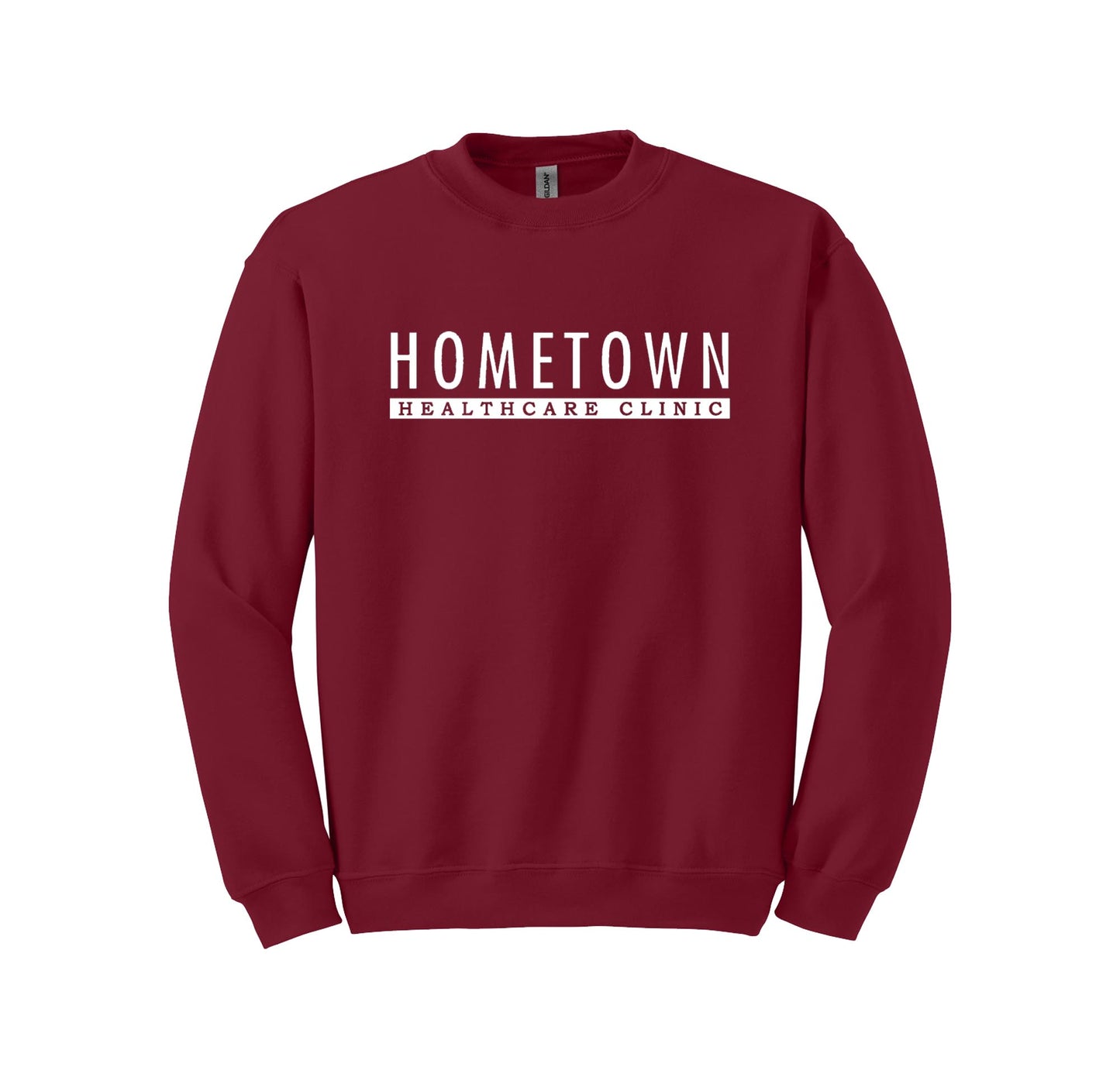 Hometown Healthcare Clinic Gildan Crewneck Sweatshirt