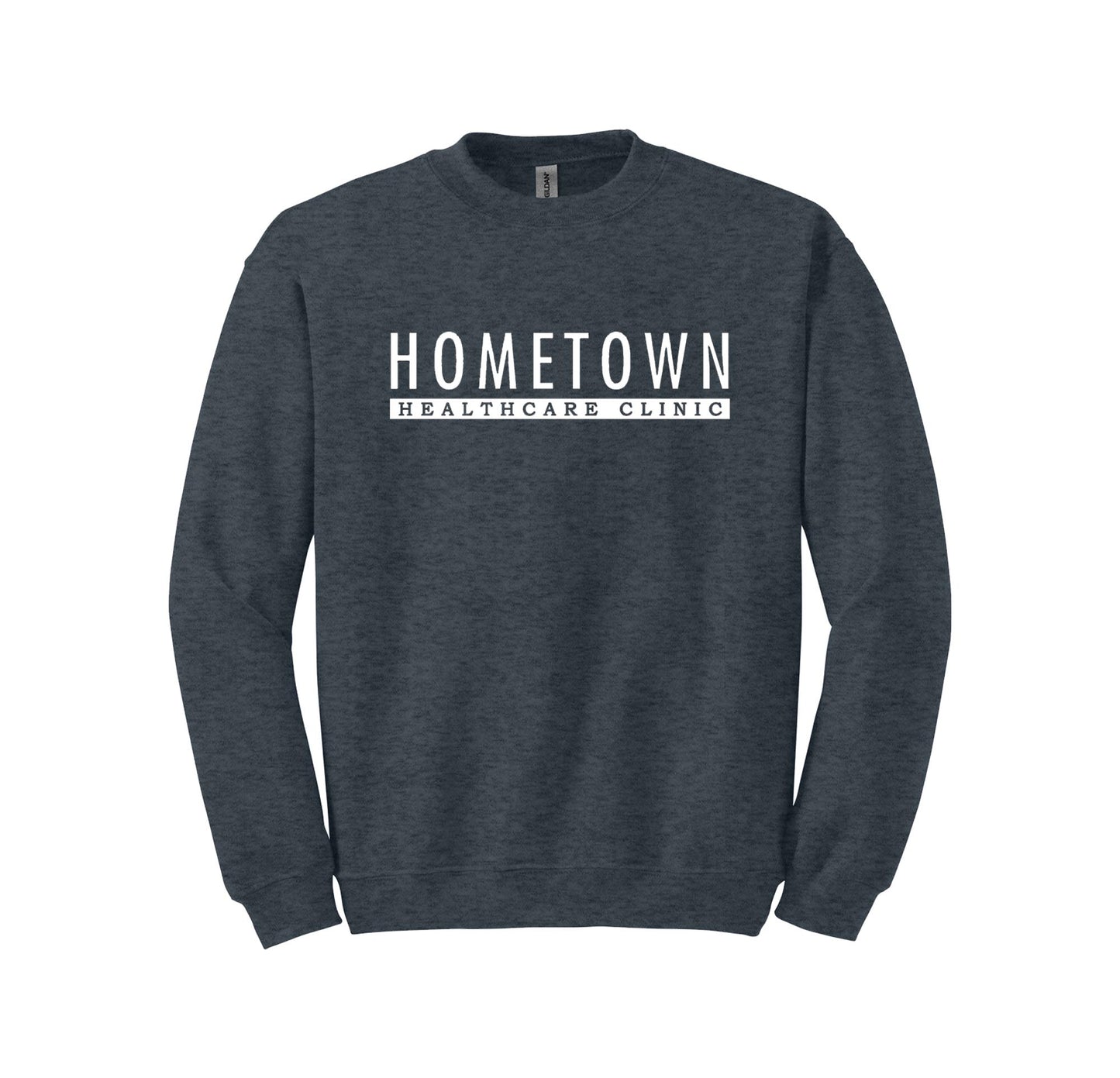 Hometown Healthcare Clinic Gildan Crewneck Sweatshirt