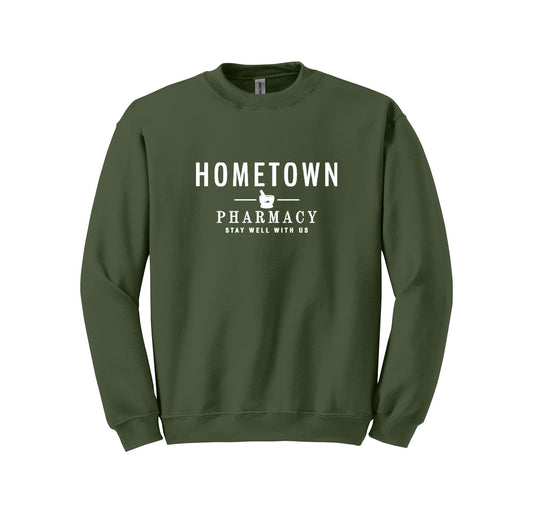 Hometown Pharmacy Gildan Crewneck Sweatshirt