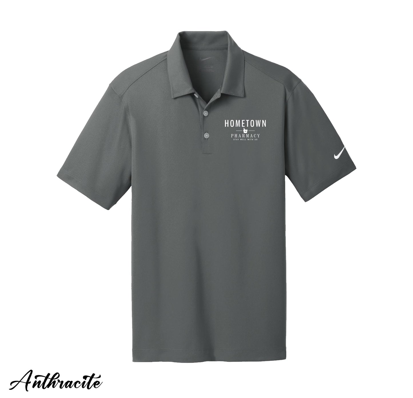 Hometown Pharmacy Nike Vertical Mesh Polo