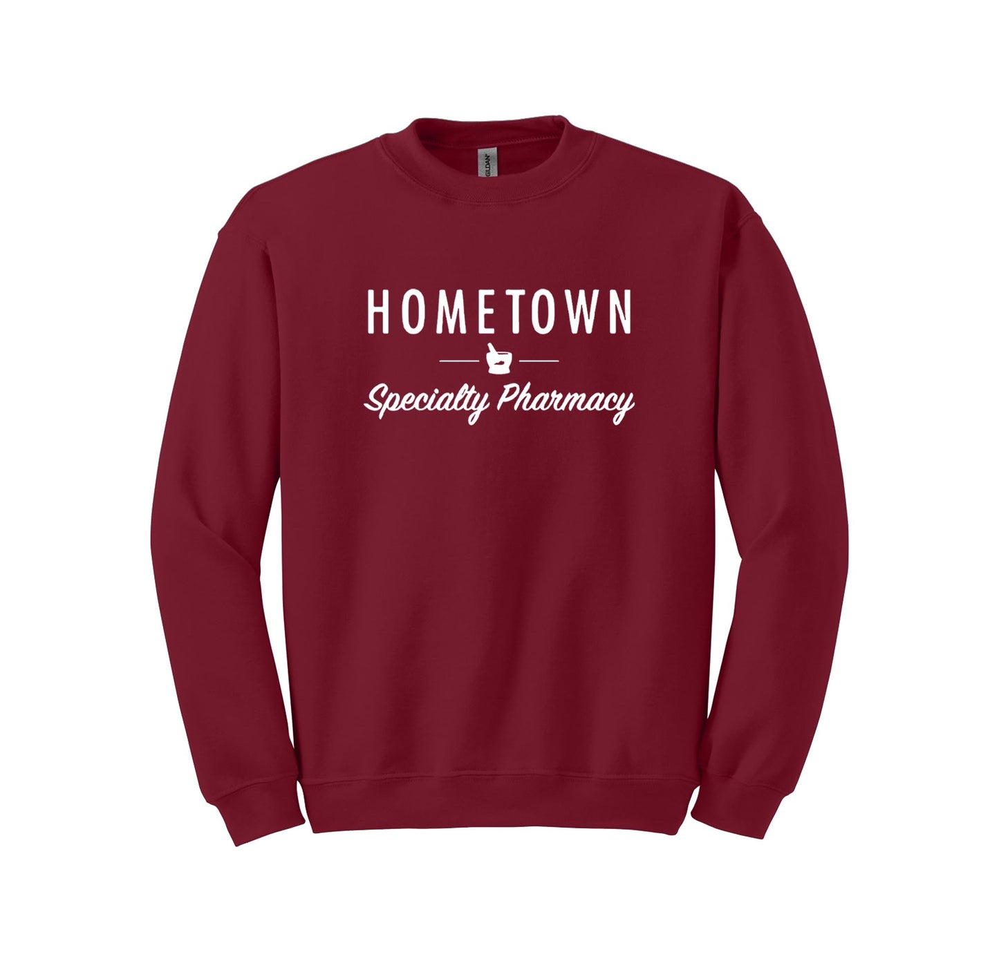 Hometown Specialty Pharmacy Gildan Crewneck Sweatshirt