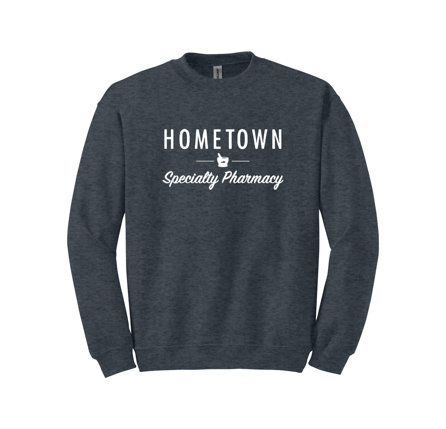 Hometown Specialty Pharmacy Gildan Crewneck Sweatshirt