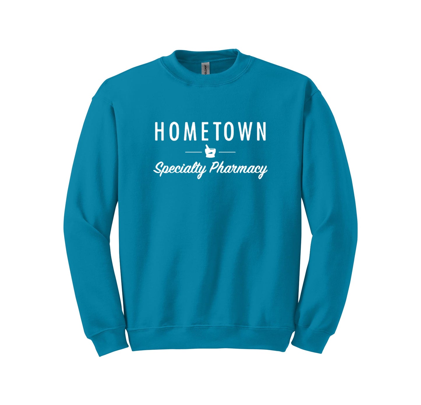 Hometown Specialty Pharmacy Gildan Crewneck Sweatshirt